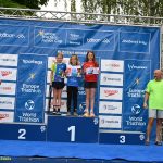 VIDEO: Táborští závodníci vybojovali v žákovských kategoriích na Táborském triatlonovém festivalu pět medailí