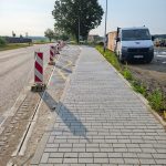 V Haklových Dvorech pokračuje výstavba kanalizace