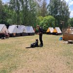 Policisté vyrazili na letní tábor na Chvalově. Zjistili jeden přestupek. Přehnanou dávku nadšení a soutěživosti