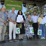 Vesnice roku Římov převzala Zlatou stuhu