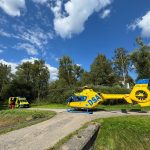 AKTUALIZOVÁNO. U Horusic havaroval mladý motorkář. Snaha o jeho záchranu byla bohužel marná
