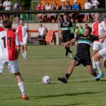 Fotbal: Budějovická Slavia vedla, pak vládl Krumlov. Slavoj vstřelil pět branek a jde v MOL Cupu dál