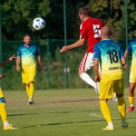 Fotbal: Zlatá Koruna při historické premiéře vedla jen pár sekund. Ve Strunkovicích inkasovala bůra