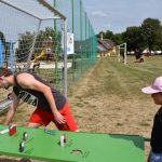 V Hrazánkách slaví půlení prázdnin. Zábavou i sportem