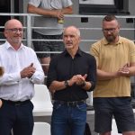 V Dražejově slavnostně otevřeli nové fotbalové kabiny. Oslavy pokračují i v sobotu