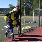 VIDEO: Jihočeští železní hasiči změřili síly ve Frymburku
