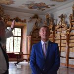 VIDEO: Premiér Babiš po roce znovu ve Vyšebrodském klášteře. Chce pomoci se záchranou národní kulturní památky