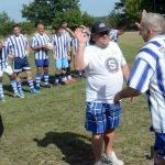 Koller, Řepka nebo Hašek v Kostelci. Den fotbalu přilákal hvězdný Sigi Team, domácí statečně vzdorovali