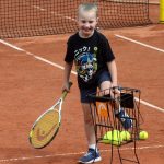 Od kreslení po první údery. Tenisté z Milevska připravili dětský den