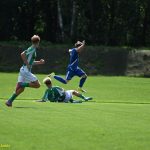 VIDEO: Devatenáctka Táborska v jihočeském derby Roudné nešetřila. Nováček soutěže si odvezl ze Soukeníku bůra