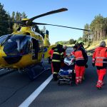 AKTUALIZOVÁNO: Dálnici D3 u Sezimova Ústí uzavřela vážná nehoda vozidla