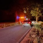 AKTUALIZOVÁNO: V noci havarovali dva mladí řidiči do stromu. V nemocnici skončila i mladistvá spolujezdkyně