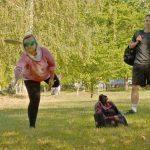 Místo holí létající disky. Prachatický turnaj ukázal rostoucí oblibu discgolfu