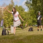 Místo holí létající disky. Prachatický turnaj ukázal rostoucí oblibu discgolfu