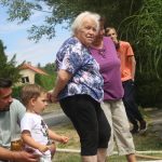 Neckyádu ve Zvíkovském Podhradí doplnily disciplíny na lávce a na laně