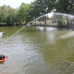 Neckyádu ve Zvíkovském Podhradí doplnily disciplíny na lávce a na laně