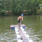 Neckyádu ve Zvíkovském Podhradí doplnily disciplíny na lávce a na laně