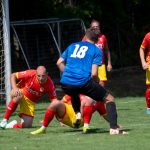 Mokré dál překvapuje. Nováček smetl Kamenný Újezd, Alexa dal hattrick