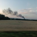 Požár odpadu v Želči zaměstnal několik jednotek hasičů