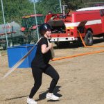 Staré hasičské stříkačky ovládly fotbalové hřiště ve Slabčicích
