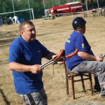 Staré hasičské stříkačky ovládly fotbalové hřiště ve Slabčicích
