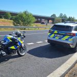 Policejní akce Autobus. Z autobusu policisté vidí, co se děje v kabinách nákladních aut