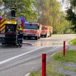 U Orlíka shořelo auto. Škoda je 130 tisíc korun