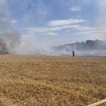 Požáry na jihu Čech pokračují. Hasiče zaměstnaly na Jindřichohradecku i Budějovicku