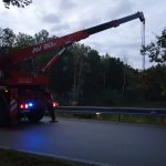 Na Třeboňsku sjelo auto do rybníka