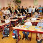Poprvé do lavic. V Milevsku přivítali nové prvňáčky