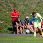 Fotbal: Chvalšiny po víc než dvaceti letech hostily zápas dorostu. Místní společenství s Křemží nestačilo na Planou