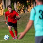 Fotbal: Malonty potvrdily roli favorita. Ve Velešíně vyhrály 3:0. Kanonýr Olah ale vyšel naprázdno