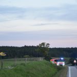 Po vážné nehodě transportoval motorkáře od Přeborova u Milevska vrtulník