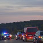 Po vážné nehodě transportoval motorkáře od Přeborova u Milevska vrtulník