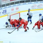 VIDEO: Extraligoví dorostenci Tábora prohráli s Olomoucí. Důležitý souboj ztratili ve vlastní přesilovce