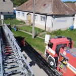 V Bělčovicích na Dačicku hořel podkrovní byt