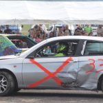 Burácení motorů i pomoc Sebastianovi. Destrukční derby ve Strakonicích ovládli Sova a Dusík