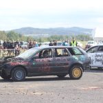 Burácení motorů i pomoc Sebastianovi. Destrukční derby ve Strakonicích ovládli Sova a Dusík