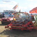 Burácení motorů i pomoc Sebastianovi. Destrukční derby ve Strakonicích ovládli Sova a Dusík