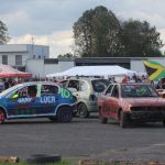 Burácení motorů i pomoc Sebastianovi. Destrukční derby ve Strakonicích ovládli Sova a Dusík