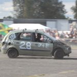 Burácení motorů i pomoc Sebastianovi. Destrukční derby ve Strakonicích ovládli Sova a Dusík