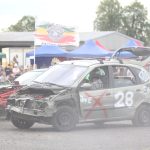 Burácení motorů i pomoc Sebastianovi. Destrukční derby ve Strakonicích ovládli Sova a Dusík
