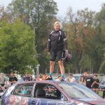 Burácení motorů i pomoc Sebastianovi. Destrukční derby ve Strakonicích ovládli Sova a Dusík