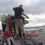 Burácení motorů i pomoc Sebastianovi. Destrukční derby ve Strakonicích ovládli Sova a Dusík