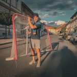 Hokejisté Písku vyrazili za fanoušky. V parku se podepisovali hráči i známí odchovanci
