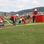 Na Hradišti hasiči bojovali s větrem. Soutěž se tam vrátila po více než deseti letech