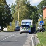 Motorkář se zranil při nehodě v Milevsku