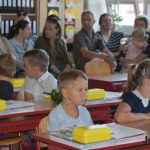 Poprvé do lavic. V Milevsku přivítali nové prvňáčky