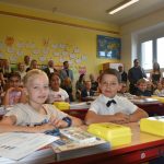 Poprvé do lavic. V Milevsku přivítali nové prvňáčky