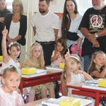 Poprvé do lavic. V Milevsku přivítali nové prvňáčky